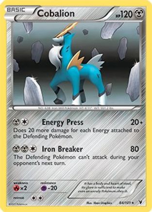 Cobalion (084/101) - DE  - Rare