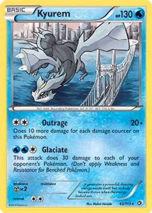 Kyurem 43/113 (BW Legendary Treasures) (043/113) - DE  - Rare