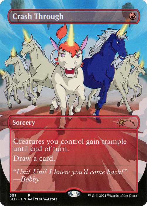 Crash Through (SLD-591) - rare (Borderless)