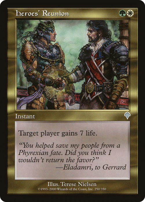 Heroes' Reunion (INV-250) - uncommon - Foil
