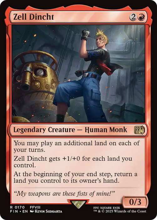 Zell Dincht (FIN-170) - rare - Foil