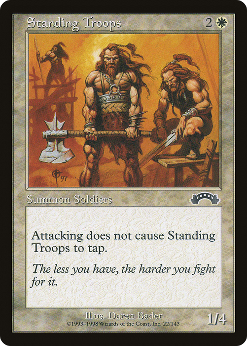 Standing Troops (EXO-022) - common