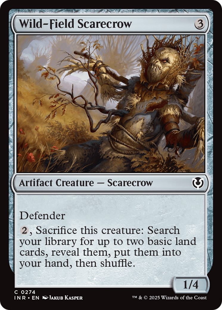 Wild-Field Scarecrow (INR-274) - common
