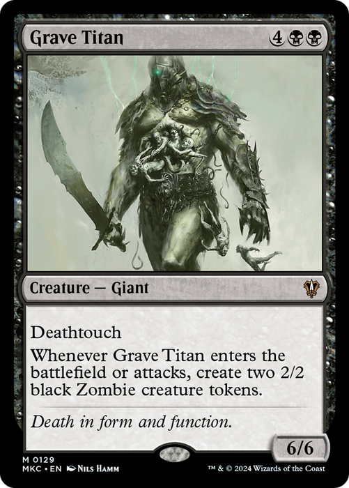 Grave Titan (MKC-129) - mythic