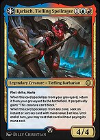 Karlach, Tiefling Spellrager (HBG-14U) - rare