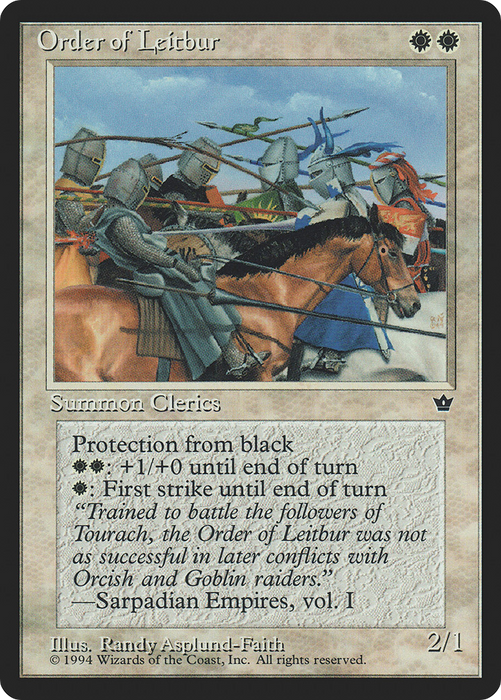 Order of Leitbur (FEM-16C) - common