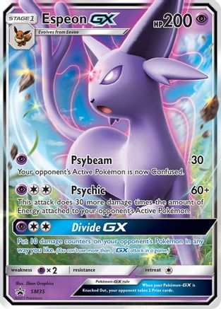 Espeon GX (SM35) - SP  - Promo - Holofoil