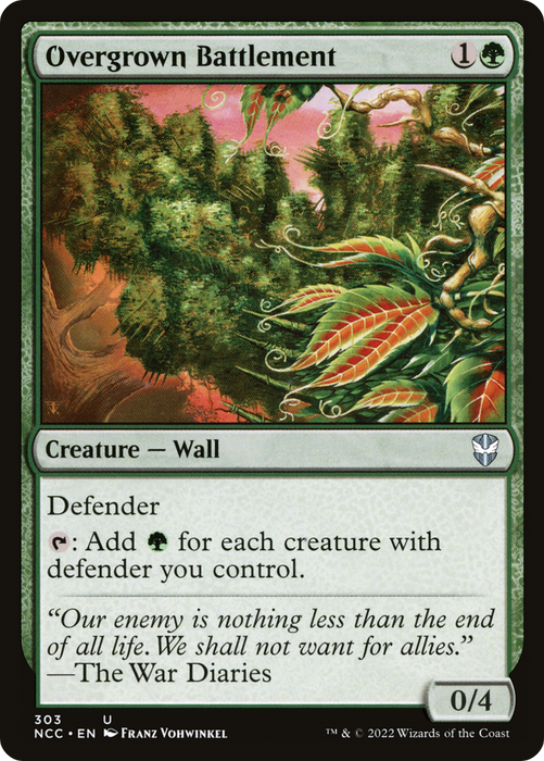 Overgrown Battlement (NCC-303) - uncommon