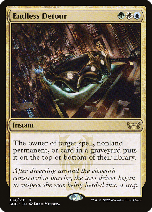 Endless Detour (SNC-183) - rare - Foil