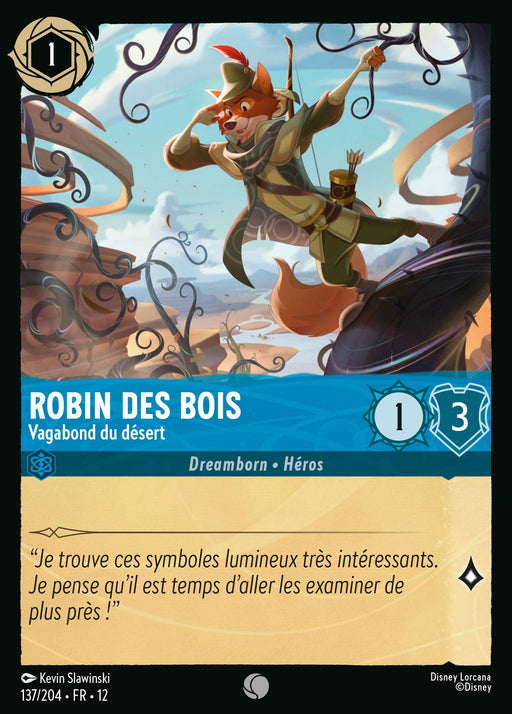 Robin des Bois - Vagabond du désert