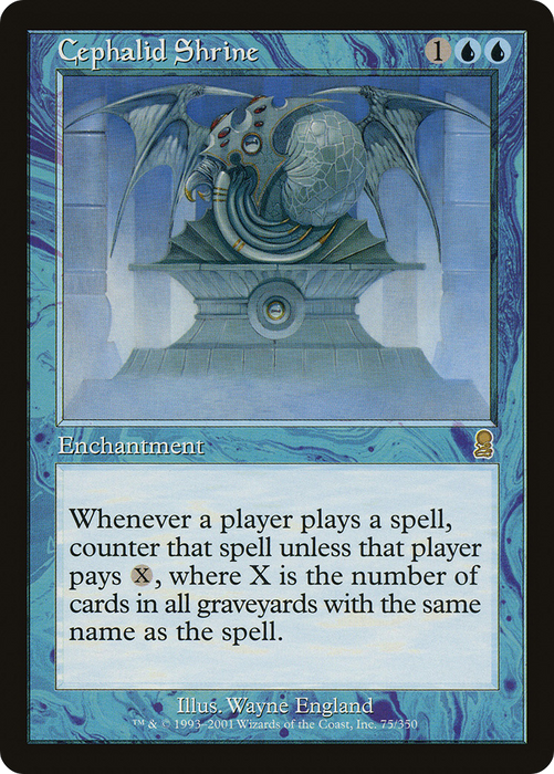 Cephalid Shrine (ODY-075) - rare - Foil