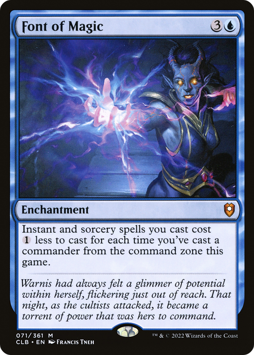 Font of Magic (CLB-071) - mythic - Foil