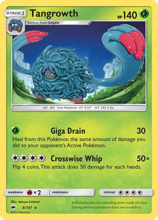 Tangrowth (008) - SBS  - Rare