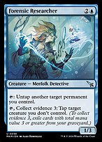 Forensic Researcher (MKM-058) - uncommon
