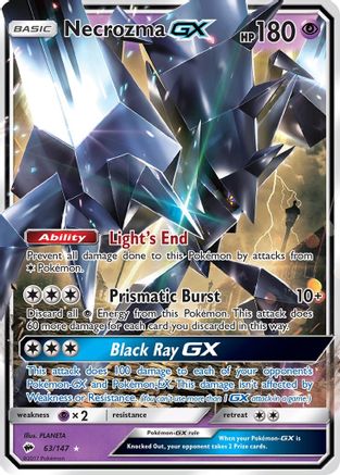 Necrozma GX (063/147) - SBS  - Ultra Rare - Holofoil