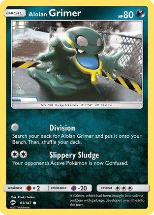 Alolan Grimer (083/147) - SBS  - Common