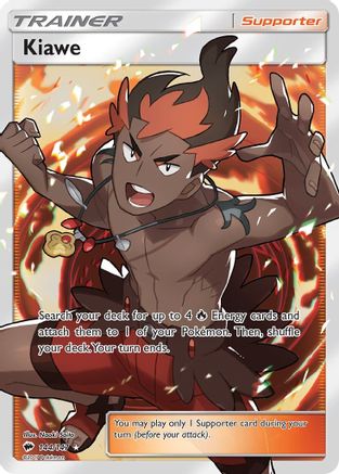 Kiawe (Full Art) (144/147) - SBS  - Ultra Rare - Holofoil