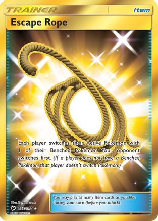 Escape Rope (Secret) (163/147) - SBS  - Secret Rare - Holofoil