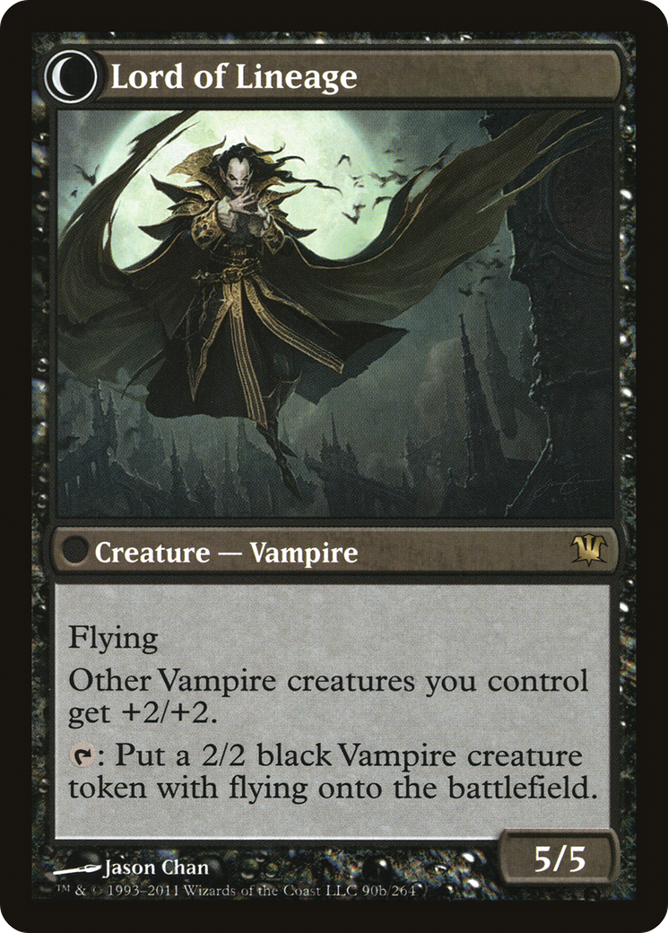 Bloodline Keeper // Lord of Lineage (ISD-090) - rare: (Double Faced Transform)
