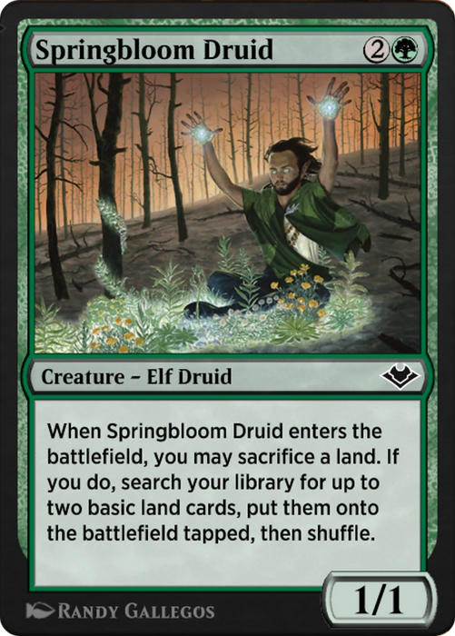 Springbloom Druid (J21-642) - common
