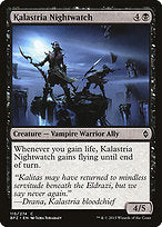 Kalastria Nightwatch (BFZ-115) - common - Foil