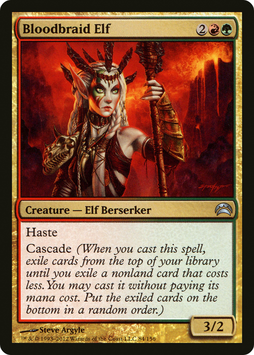 Bloodbraid Elf (PC2-084) - uncommon