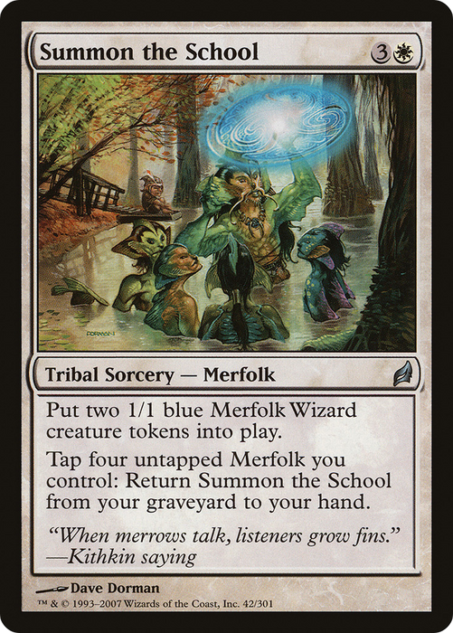 Summon the School (LRW-042) - uncommon - Foil