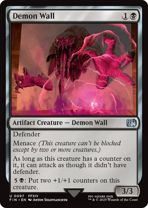 Demon Wall (FIN-097) - uncommon