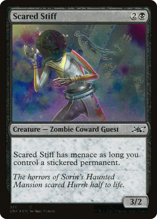 Scared Stiff (UNF-376) - common - Foil