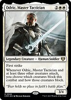 Odric, Master Tactician (CMM-046) - rare - Foil