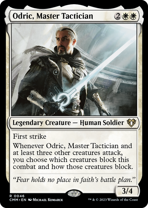 Odric, Master Tactician (CMM-046) - rare