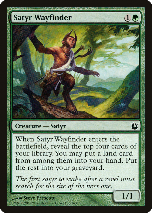 Satyr Wayfinder (BNG-136) - common