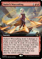 Nahiri's Warcrafting (MOM-365) - rare: (Extended Art)