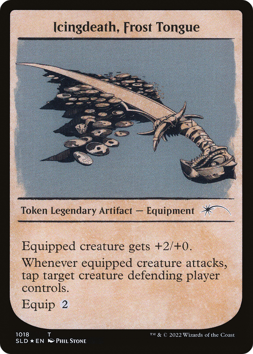 Icingdeath, Frost Tongue (SLD-1018) - common: (Showcase) - Foil