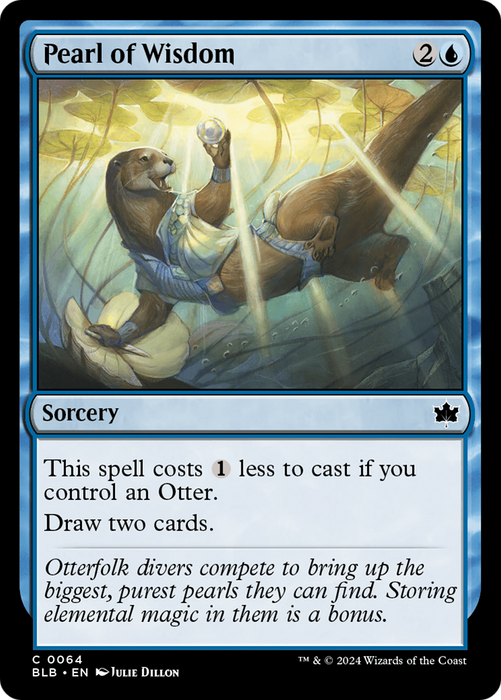 Pearl of Wisdom (BLB-064) - common - Foil
