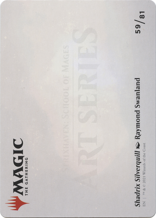 Shadrix Silverquill // Shadrix Silverquill (ASTX-059) - common (Borderless) - Foil