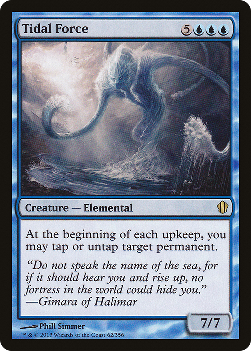 Tidal Force (C13-062) - rare