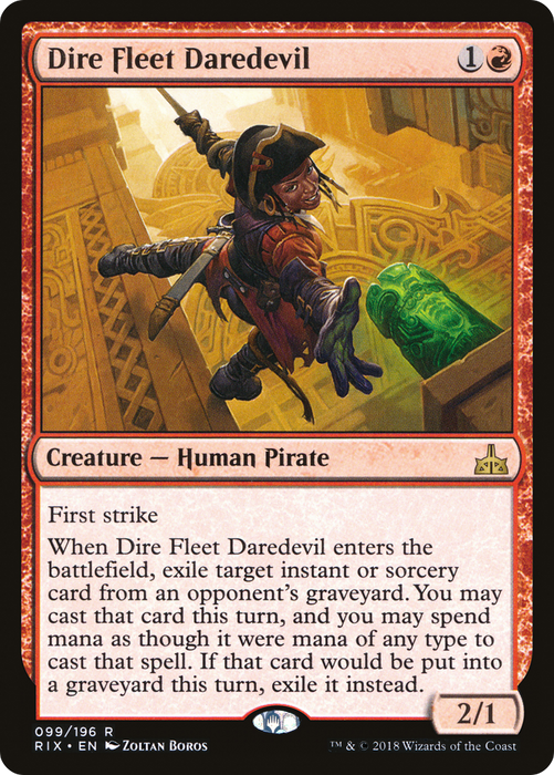 Dire Fleet Daredevil (RIX-099) - rare