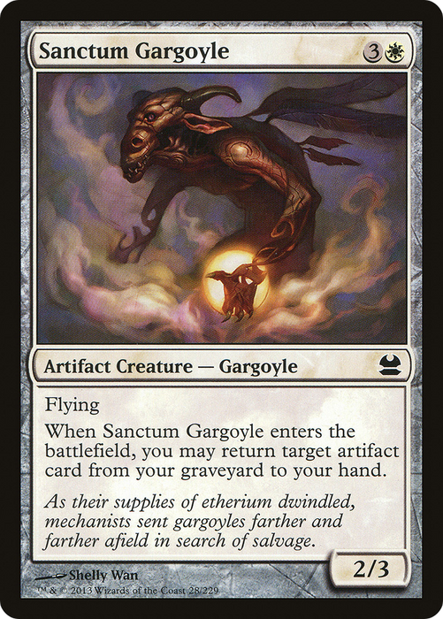 Sanctum Gargoyle (MMA-028) - common - Foil