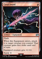 Coral Sword (FIN-134) - uncommon - Foil