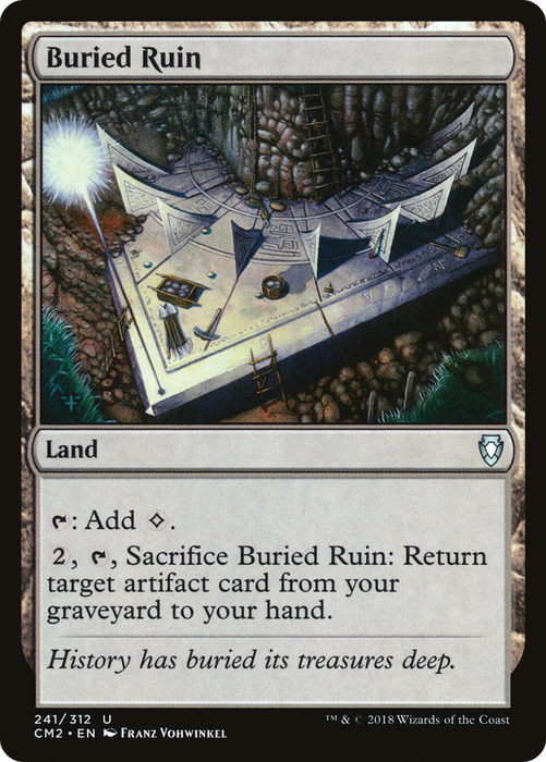 Buried Ruin (CM2-241) - uncommon
