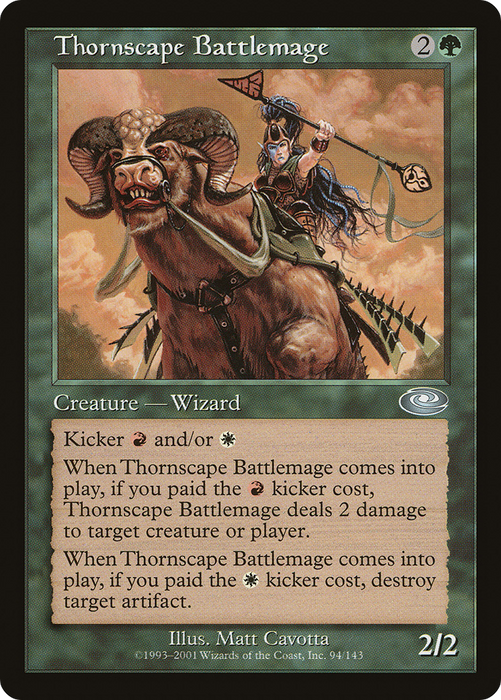 Thornscape Battlemage (PLS-094) - uncommon