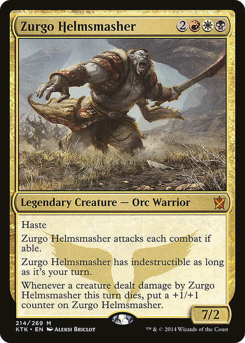 Zurgo Helmsmasher (KTK-214) - mythic