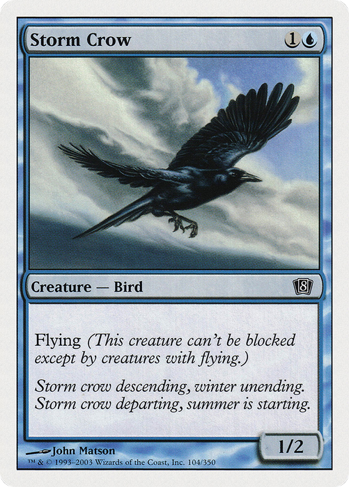 Storm Crow (8ED-104) - common
