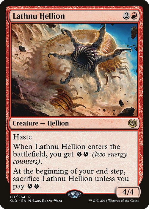 Lathnu Hellion (KLD-121) - rare - Foil