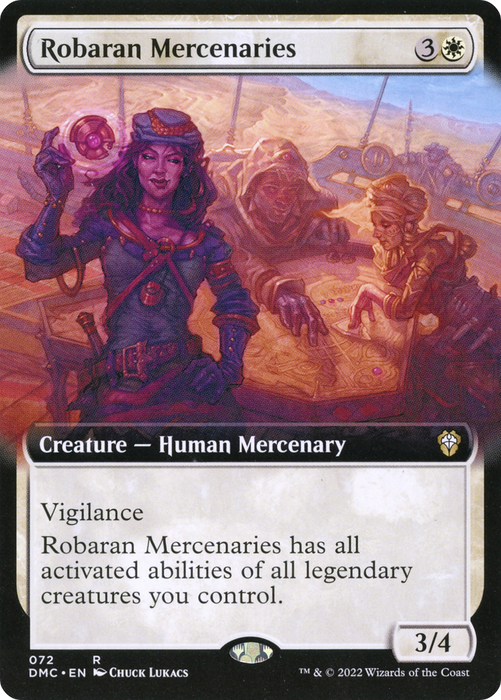Robaran Mercenaries (DMC-072) - rare: (Extended Art) - Foil