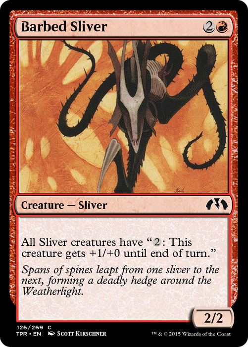 Barbed Sliver (TPR-126) - common