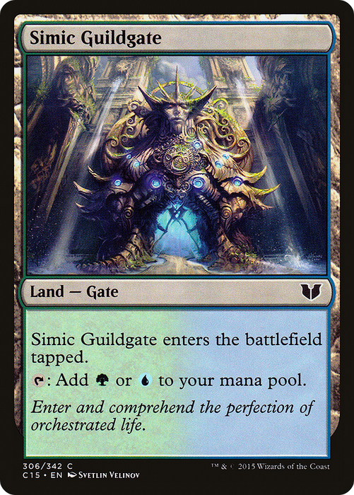 Simic Guildgate (C15-306) - common