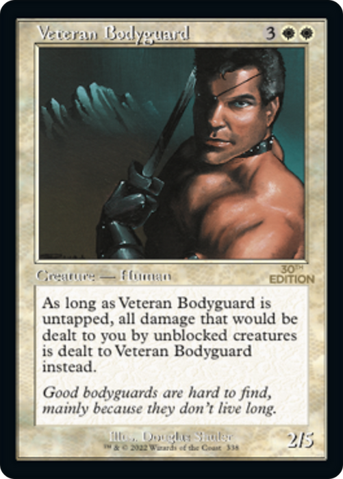 Veteran Bodyguard (30A-338) - rare