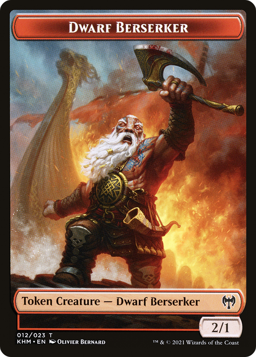 Dwarf Berserker (TKHM-012) - common - Foil